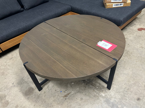 Haskel 40" Outdoor Coffee Table - Vintage Brown