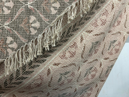 Cecile 8 X 10 Reversible Rug - Olive Green And Earthy Beige