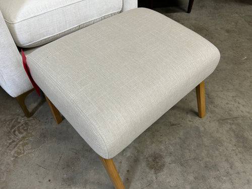 Otio Ottoman - Oak And Welsh Taupe