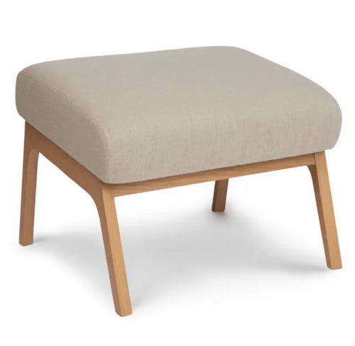 Otio Ottoman - Oak And Welsh Taupe