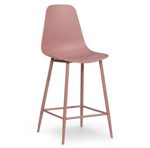 Svelti Counter Stool - Dusty Pink