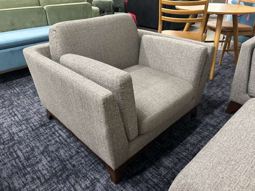 Ceni 39" Lounge Chair - Quarry Gray