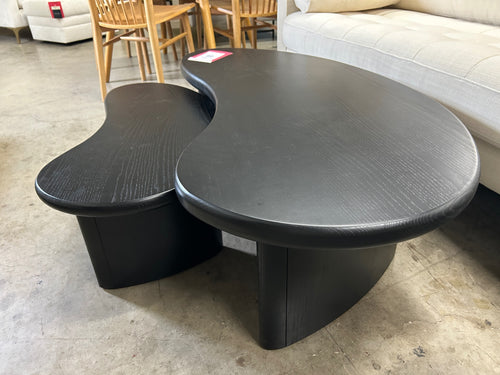 Neah 49" Nesting Coffee Table Set - Black