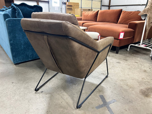 Moe's Home Collection Greer Leather Club Chair