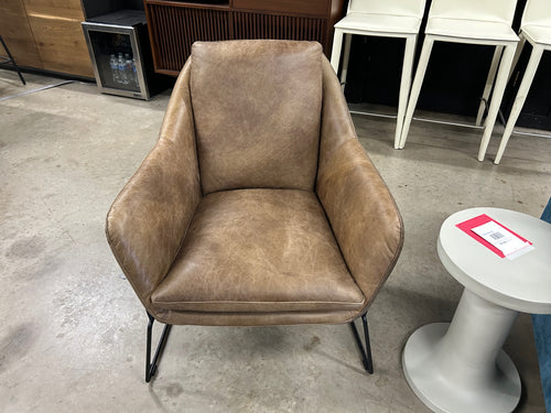 Moe's Home Collection Greer Leather Club Chair