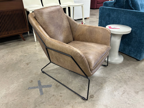 Moe's Home Collection Greer Leather Club Chair