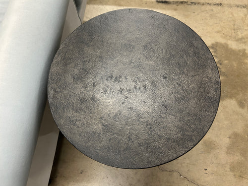 Four Hands Sante End Table - Raw Black