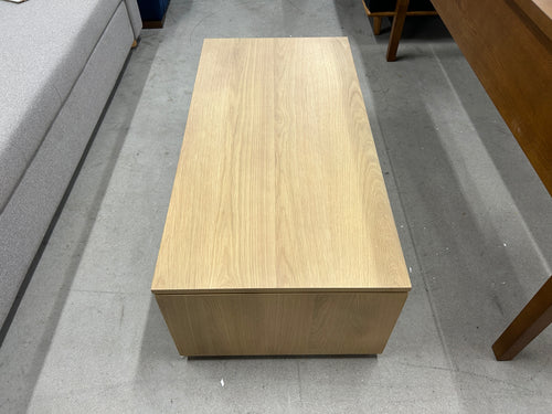 Suri 44" Rectangular Coffee Table - White Oak