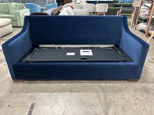 Interior Define Ella Queen Sleeper Sofa - Royal Performance Velvet