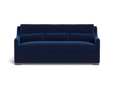 Interior Define Ella Queen Sleeper Sofa - Royal Performance Velvet