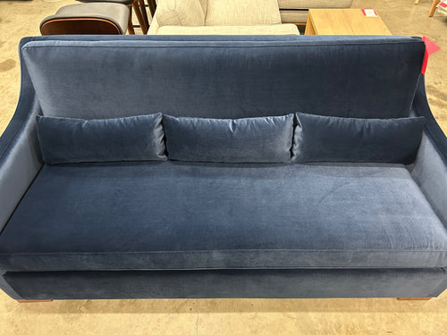 Interior Define Ella Queen Sleeper Sofa - Royal Performance Velvet