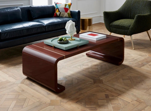 Arteriors Home Turnley Cocktail (Coffee) Table - Red