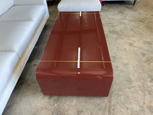 Arteriors Home Turnley Cocktail (Coffee) Table - Red