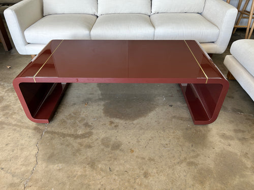 Arteriors Home Turnley Cocktail (Coffee) Table - Red
