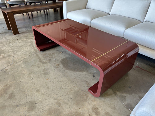 Arteriors Home Turnley Cocktail (Coffee) Table - Red