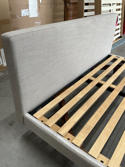 Tessu California King Low Profile Upholstered Bed - Clay Taupe