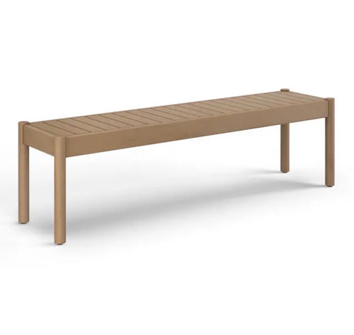 Pair of Rosa 65" Outdoor Benches - Light Eucalyptus