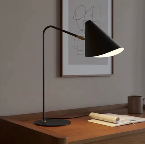 Pair of Kaye Table Lamps - Black