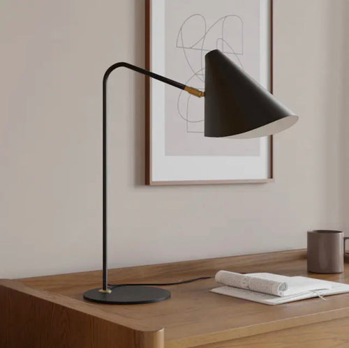 Pair of Kaye Table Lamps - Black