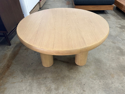 Adel 35" Coffee Table - White Oak