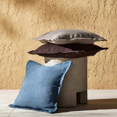 Four Hands Baja Pillow-Mocha
