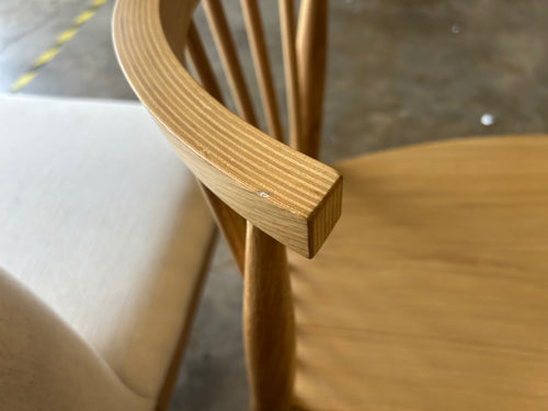 Set of 6 Rus Dining Chairs - Light Oak
