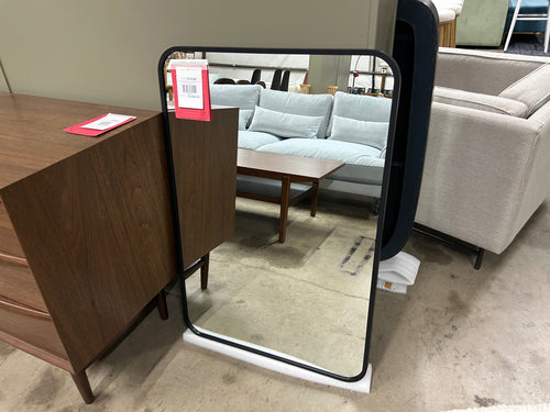 Mansfield Rectangular Wall Mirror - Black