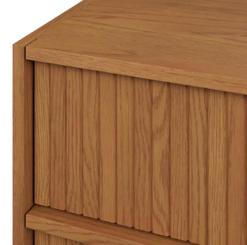 Kouva 6-Drawer Dresser - Smoked Oak