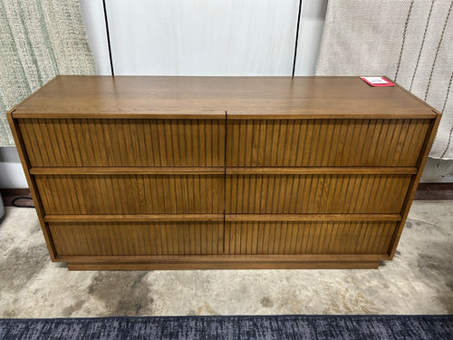Kouva 6-Drawer Dresser - Smoked Oak