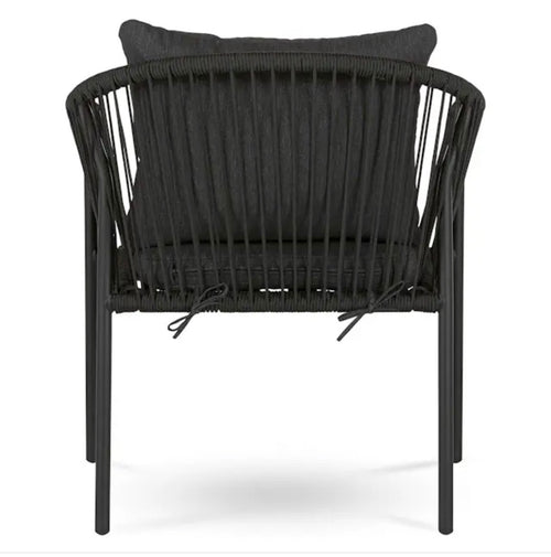 Pair of Calicut Outdoor Dining Chairs - Coast Black