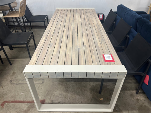 Lubek 94.5" Outdoor Dining Table - Byron Gray