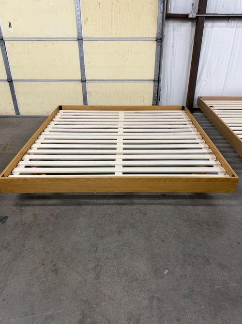 Basi King Bed Frame - Oak