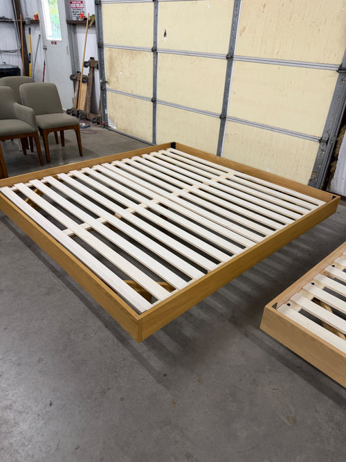 Basi King Bed Frame - Oak