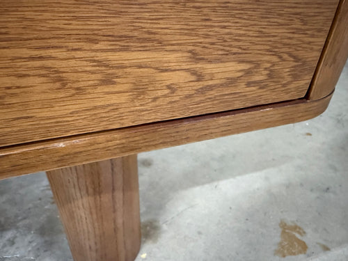 Adel 66.5" Desk - Smoked Oak