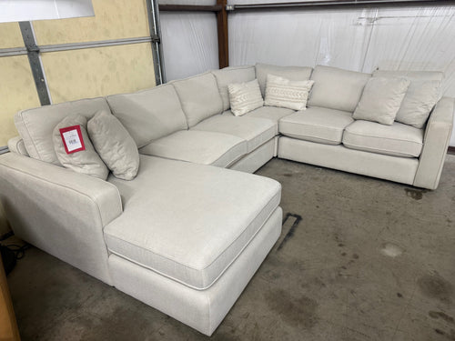 Interior Define James 4-Piece 5-Seat Corner Chaise Sectional