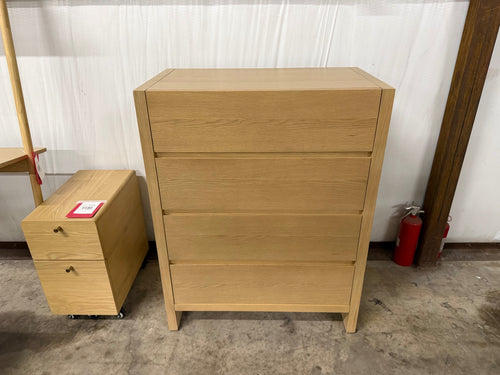 Leif 4-Drawer Chest - White Oak