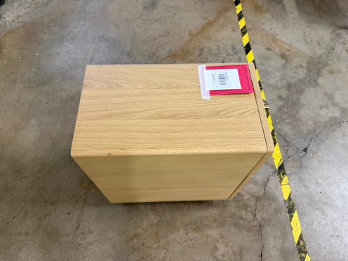 Krossa 12" File Cabinet - White Oak