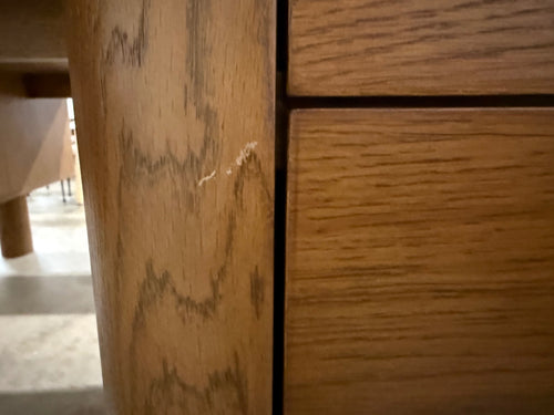 Adel 66.5" Desk - Smoked Oak