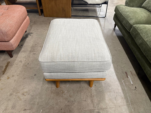 Timber 31" Ottoman - Pebble Gray