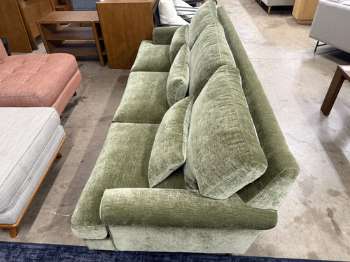 Interior Define Maxwell Fabric 3-Seat Sofa - Ivy Performance Vintage Velvet