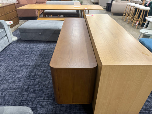 Adel 71" Sideboard - Smoked Oak