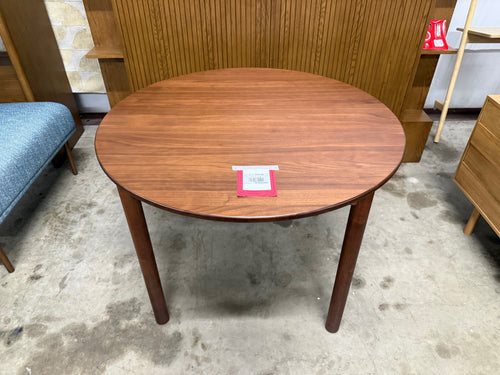 Heidi 42" Round Dining Table - Walnut