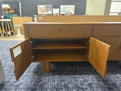 Adel 71" Sideboard - Smoked Oak