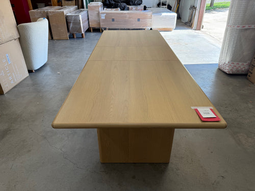 Torme 82.75" - 104.25" Extendable Dining Table - White Oak
