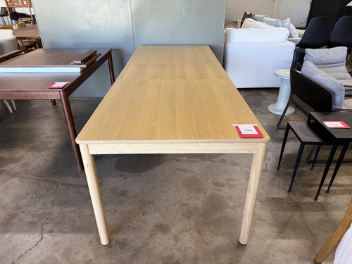 Heidi 78" - 97.5" Extendable Dining Table - White Oak