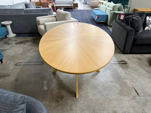 Conan 75" Oval Dining Table - Oak