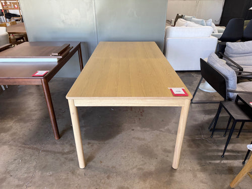 Heidi 78" - 97.5" Extendable Dining Table - White Oak