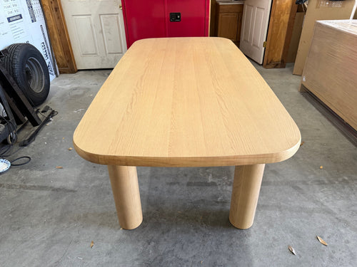 Adel 82.5" Dining Table - White Oak