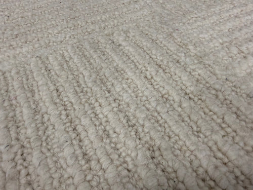 Clyde 8 X 10 Wool Rug - Textured Ivory