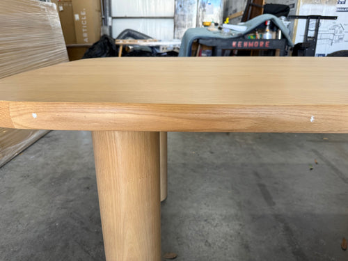 Adel 82.5" Dining Table - White Oak